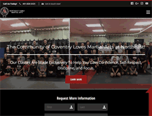 Tablet Screenshot of northeastkarate.com